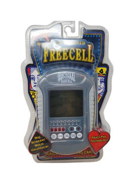 Bicycle Freecell Illuminated Touch Pad Electronic Handheld Card Game New Sealed